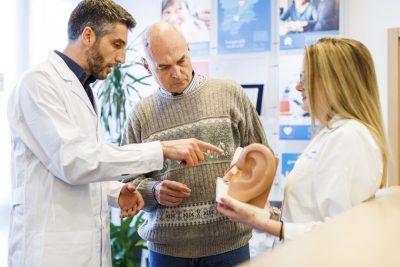 Disturbi udito spiegati ad un nostro paziente