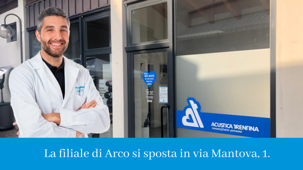 Nuova indirizzo per la filiale di Arco